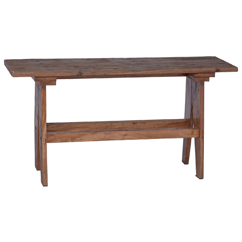 ławka Naturalny 100 x 30 x 51 cm Lite drewno z odzysku