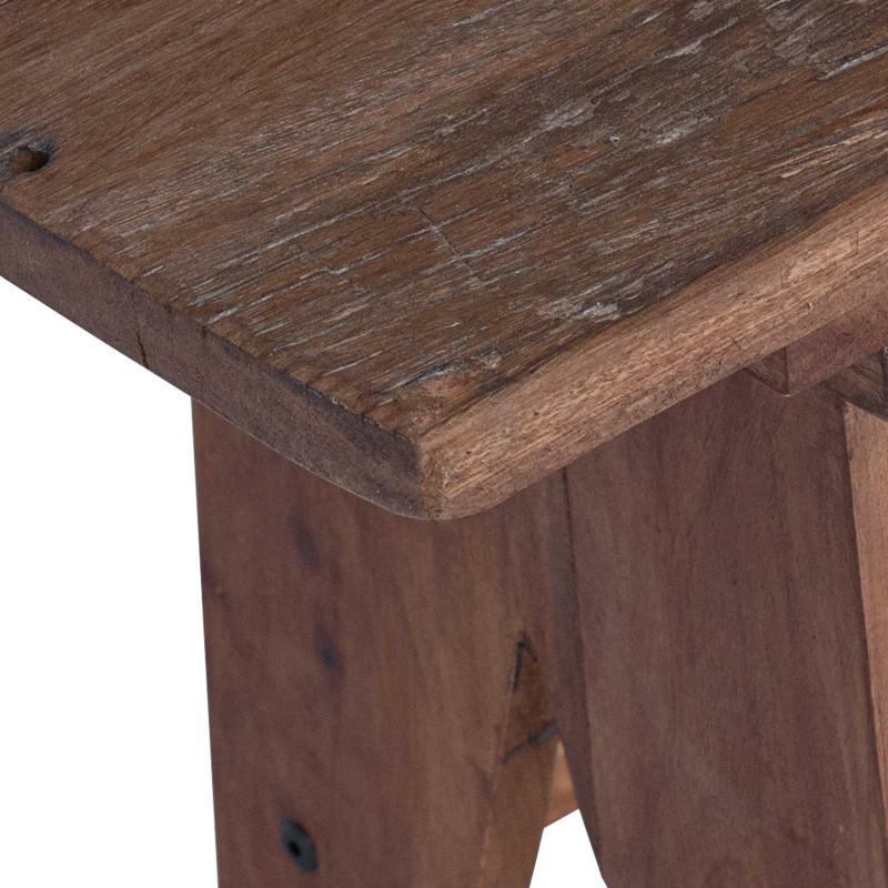 ławka Naturalny 100 x 30 x 51 cm Lite drewno z odzysku