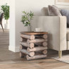 Halka Naturalny 30 x 30 x 38 cm Lite drewno teakowe