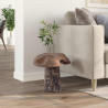 Halka Naturalny 35 x 35 x 35 cm Lite drewno teakowe