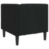 Sofa Czarny 74,5 x 71 x 70,5 cm PVC