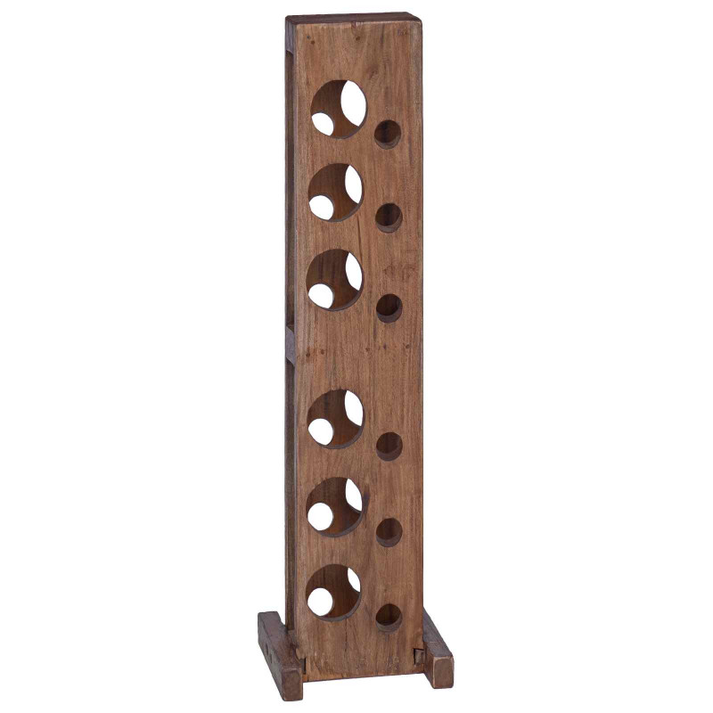 Stojak Brązowy 20 x 25 x 100 cm Lite drewno mahoniowe