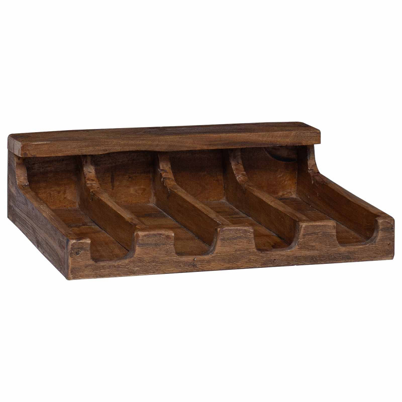 Etui Brązowy 36 x 30 x 10 cm Lite drewno mahoniowe