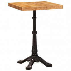 Stolik bistro Brązowy 50 x 50 x 76 cm Drewno z mango