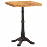 Stolik bistro Brązowy 50 x 50 x 76 cm Drewno z mango
