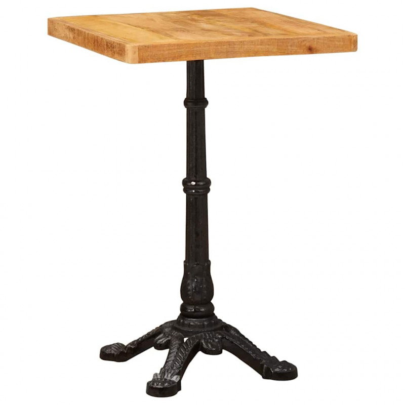 Stolik bistro Brązowy 50 x 50 x 76 cm Drewno z mango