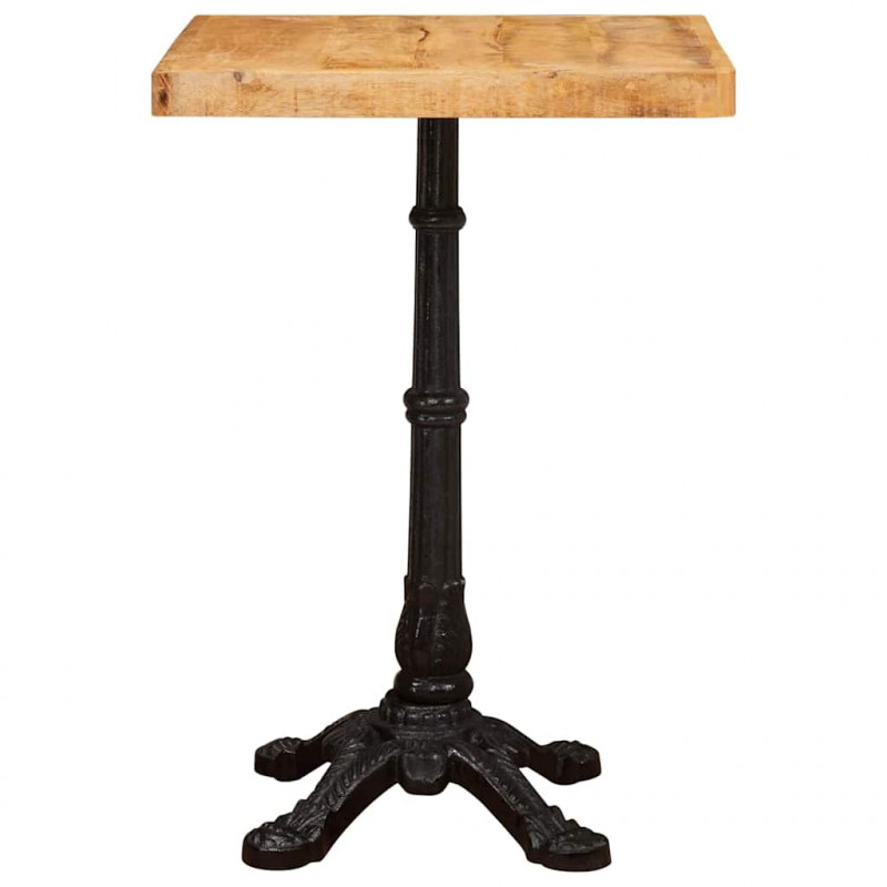 Stolik bistro Brązowy 50 x 50 x 76 cm Drewno z mango