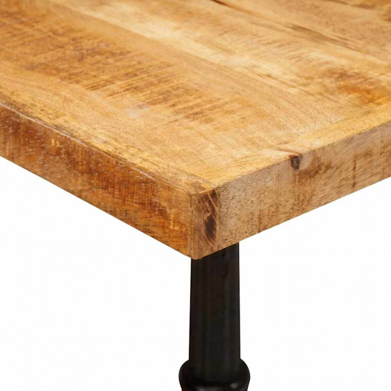 Stolik bistro Brązowy 50 x 50 x 76 cm Drewno z mango