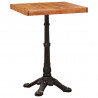 Stolik bistro Brązowy 50 x 50 x 76 cm Lite Drewno Akacji