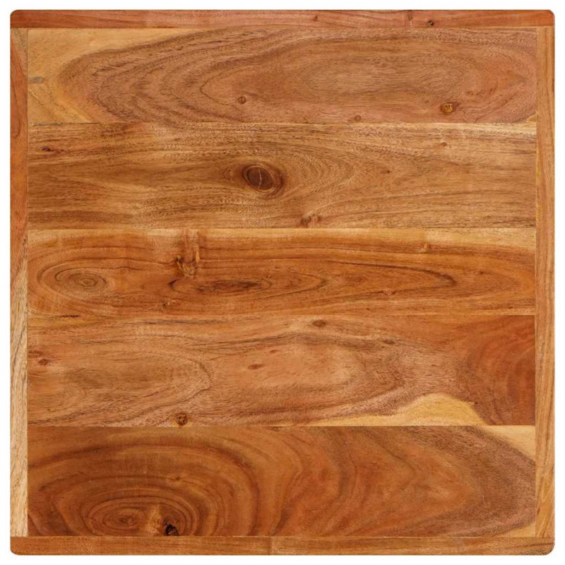 Stolik bistro Brązowy 50 x 50 x 76 cm Lite Drewno Akacji