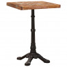 Stolik bistro Brązowy 50 x 50 x 76 cm Lite Drewno Recyklingowe