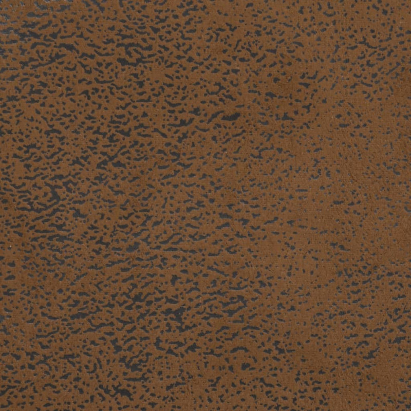 Ławka z poduszkami, brązowa, 113x64,5x75,5 cm, sztuczny zamsz