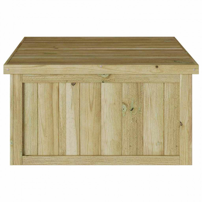 Garaż dla kosiarki do trawnika Brązowy 73,5 x 81,5 x 38,5 cm