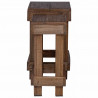 Stojak na rośliny 2 pcs Brązowy 70 x 11 x 27 cm