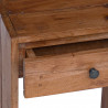 Stolik nocny Brązowy 63 x 30 x 79 cm Lite drewno mahoniowe