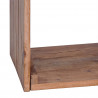 Stolik nocny Brązowy 63 x 30 x 79 cm Lite drewno mahoniowe