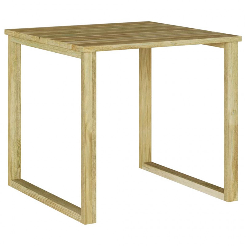 stół 3 pcs Naturalny Impregnowane drewno sosnowe