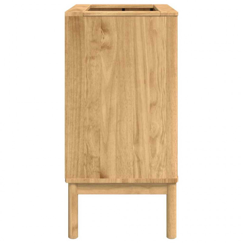 Szafka pod umywalkę z półką FLORO Woskowy brąz 60 x 40 x 80 cm