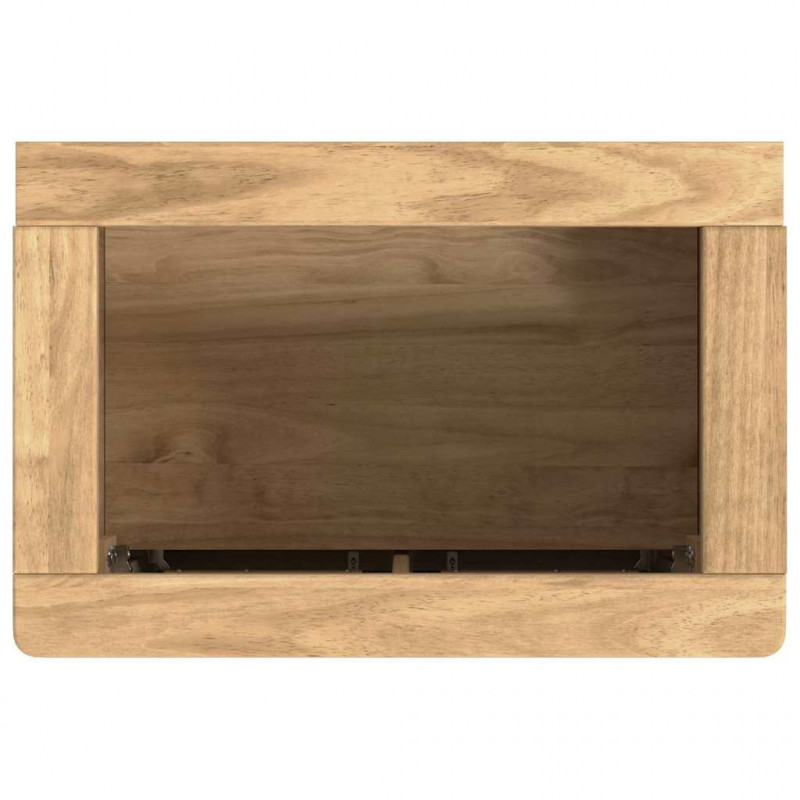 Szafka pod umywalkę z półką FLORO Woskowy brąz 60 x 40 x 80 cm