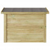 Skrzynia do przechowywania Naturalny 80 x 44,5 x 57,5 cm