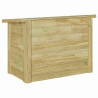 Skrzynia do przechowywania Naturalny 80 x 44,5 x 57,5 cm