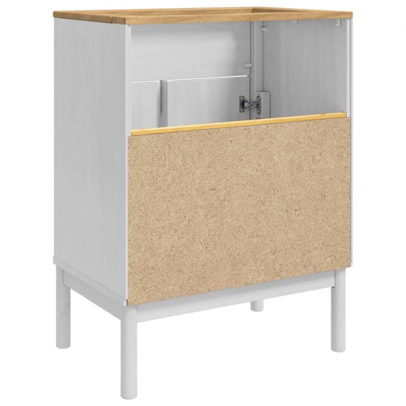 Szafka pod umywalkę z półką FLORO Biały 60 x 40 x 80 cm