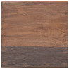 Halka Naturalny 29 x 29 x 48 cm Lite drewno z odzysku