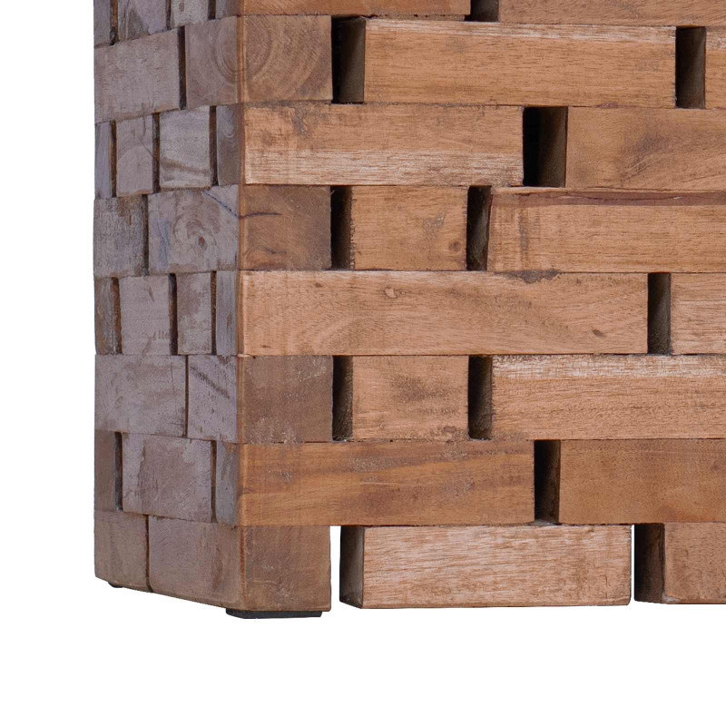 Halka Naturalny 29 x 29 x 48 cm Lite drewno z odzysku