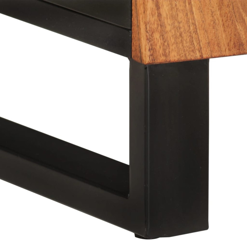 2-cz. zestaw mebli łazienkowych, lite drewno akacjowe