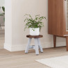 Halka Naturalny 22 x 22 x 24 cm Drewno mahoniowe