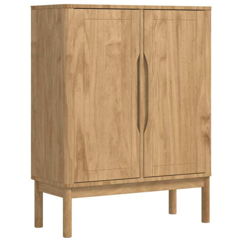 Bufet FLORO Woskowy Brąz 70 x 30 x 70,5 cm Lite drewno sosnowe