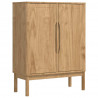 Bufet FLORO Woskowy Brąz 70 x 30 x 70,5 cm Lite drewno sosnowe