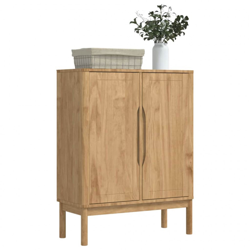 Bufet FLORO Woskowy Brąz 70 x 30 x 70,5 cm Lite drewno sosnowe
