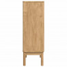 Bufet FLORO Woskowy Brąz 70 x 30 x 70,5 cm Lite drewno sosnowe