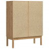 Bufet FLORO Woskowy Brąz 70 x 30 x 70,5 cm Lite drewno sosnowe