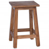 Halka Naturalny 30 x 30 x 47 cm Drewno mahoniowe
