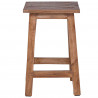 Halka Naturalny 30 x 30 x 47 cm Drewno mahoniowe