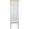 Bufet FLORO Biały 70 x 30 x 70,5 cm Lite drewno sosnowe