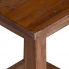 Halka Naturalny 30 x 30 x 47 cm Drewno mahoniowe
