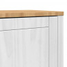 Bufet FLORO Biały 70 x 30 x 70,5 cm Lite drewno sosnowe