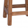 Halka Naturalny 30 x 30 x 47 cm Drewno mahoniowe