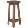 Halka Naturalny 28 x 28 x 50 cm Drewno mahoniowe
