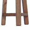 Halka Naturalny 28 x 28 x 50 cm Drewno mahoniowe