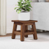 Halka Naturalny 26 x 26 x 26 cm Drewno mahoniowe