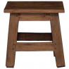 Halka Naturalny 26 x 26 x 26 cm Drewno mahoniowe