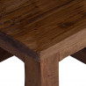 Halka Naturalny 26 x 26 x 26 cm Drewno mahoniowe