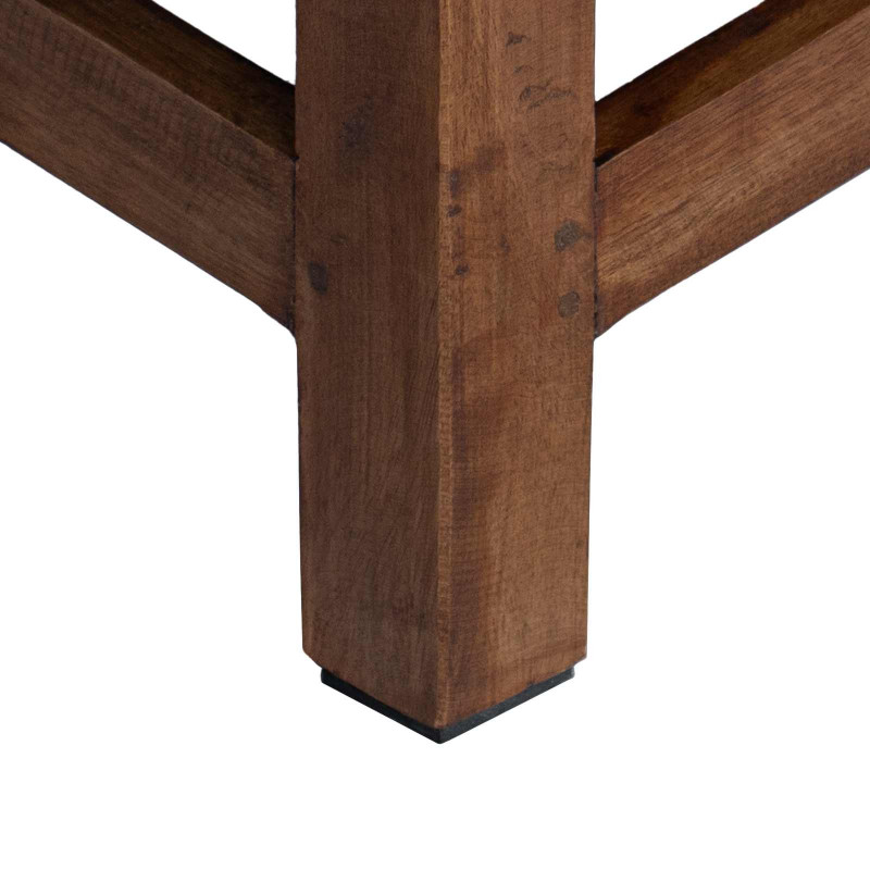 Halka Naturalny 26 x 26 x 26 cm Drewno mahoniowe