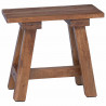 ławka Naturalny 50,5 x 25 x 47,5 cm Lite drewno mahoniowe