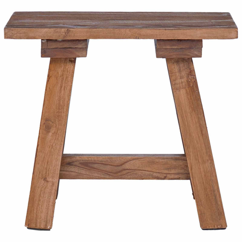 ławka Naturalny 50,5 x 25 x 47,5 cm Lite drewno mahoniowe