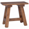 ławka Naturalny 50,5 x 25 x 47,5 cm Lite drewno mahoniowe